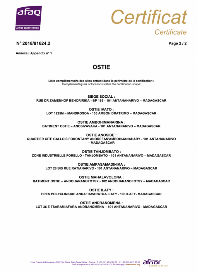 page 2 de l'ISO 9001